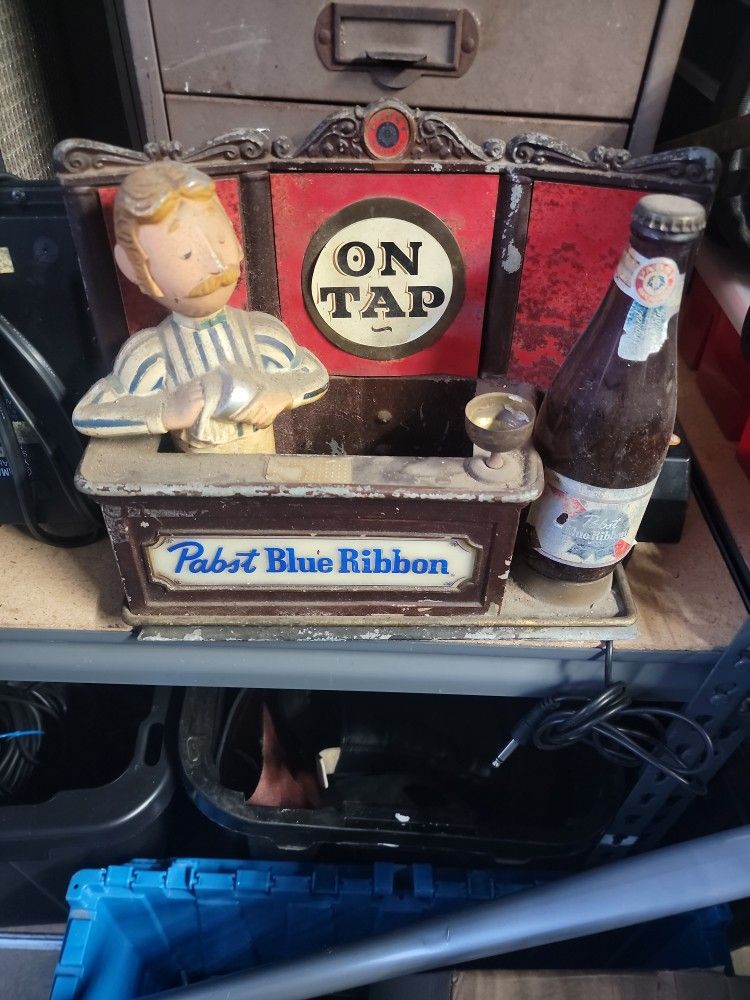 pabst antique bartender 