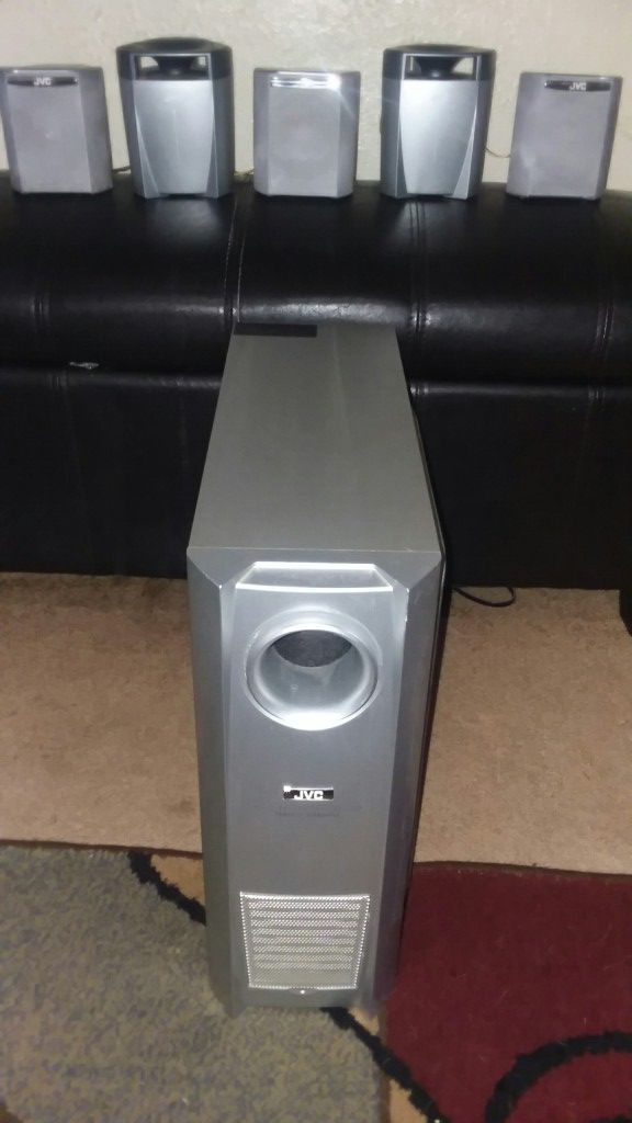 JVC HOME THEATER SPEAKERS, ASKING $60