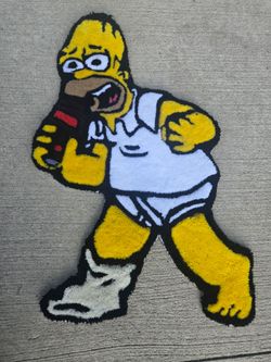 Drunken night Homer Simpson