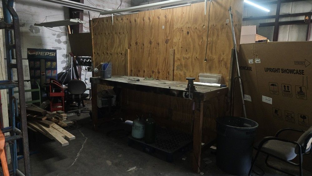 Must Go Today! Workbenches Heavy Duty Shelving Bowflex Bike File Cabinet Water Purification Whiteboards And More