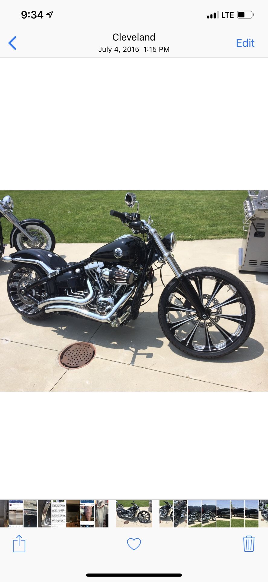 Custom Harley Breakout