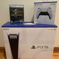 PlayStation 5 Standard W/game+ controller