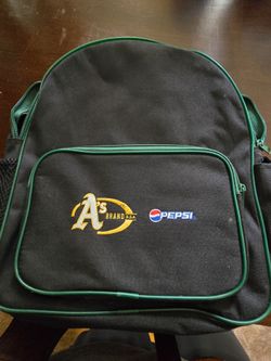 Oakland A's Pepsi Promotional Backpack
