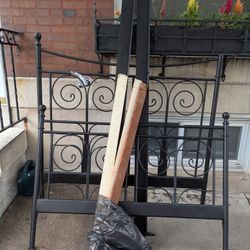 Free Full bed frame - IKEA METAL