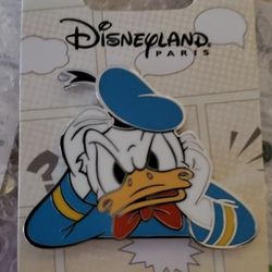 Disneyland Paris Angry Donald pin