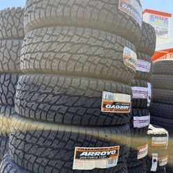 🚨🚨vendo Set De Llantas 265 70 16 Arroyo Tires Allterain 