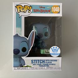 Stitch With Record Player 1048 Funko Pop Store Exclusive 