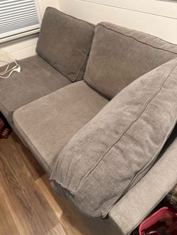 Sectional with ottoman