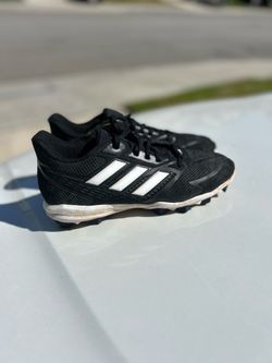 Adidas Bounce Cleats Black White size 6
