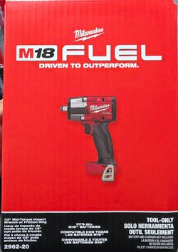 Milwaukee m18 fuel Impact wrench 1/2