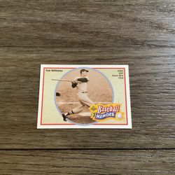 1991 Ted Williams Upper Deck Baseball Heroes, 1960 500 Home Run Club