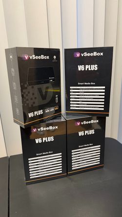 VSeeBox V6 Plus Live TV Streaming Box Endless Movies & Sports