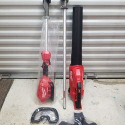 Milwaukee M18 Trimmer And Blower Kit NO BATTERY AND CHARGER 