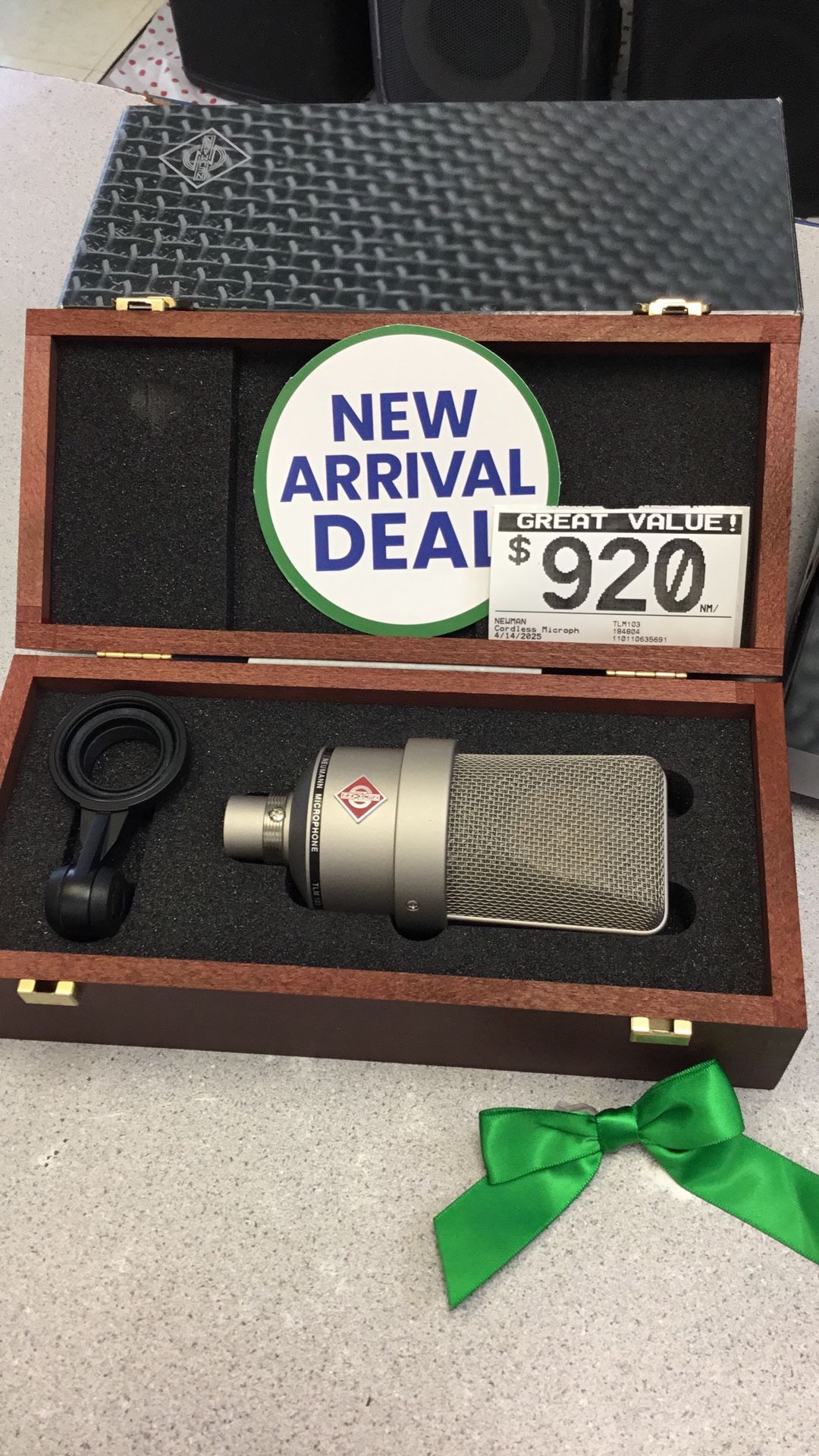 $920. Neumann Cordless Microphone