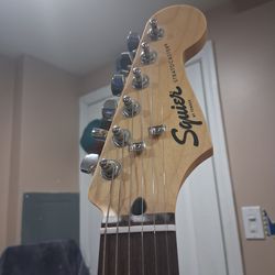Sonic Squier Stratocaster electric guitar