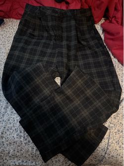 Gingham Pants Size L