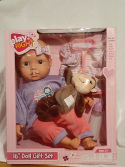 16" doll set