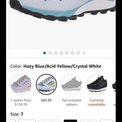 3 Ladies Athletic Shoes Adidasx2