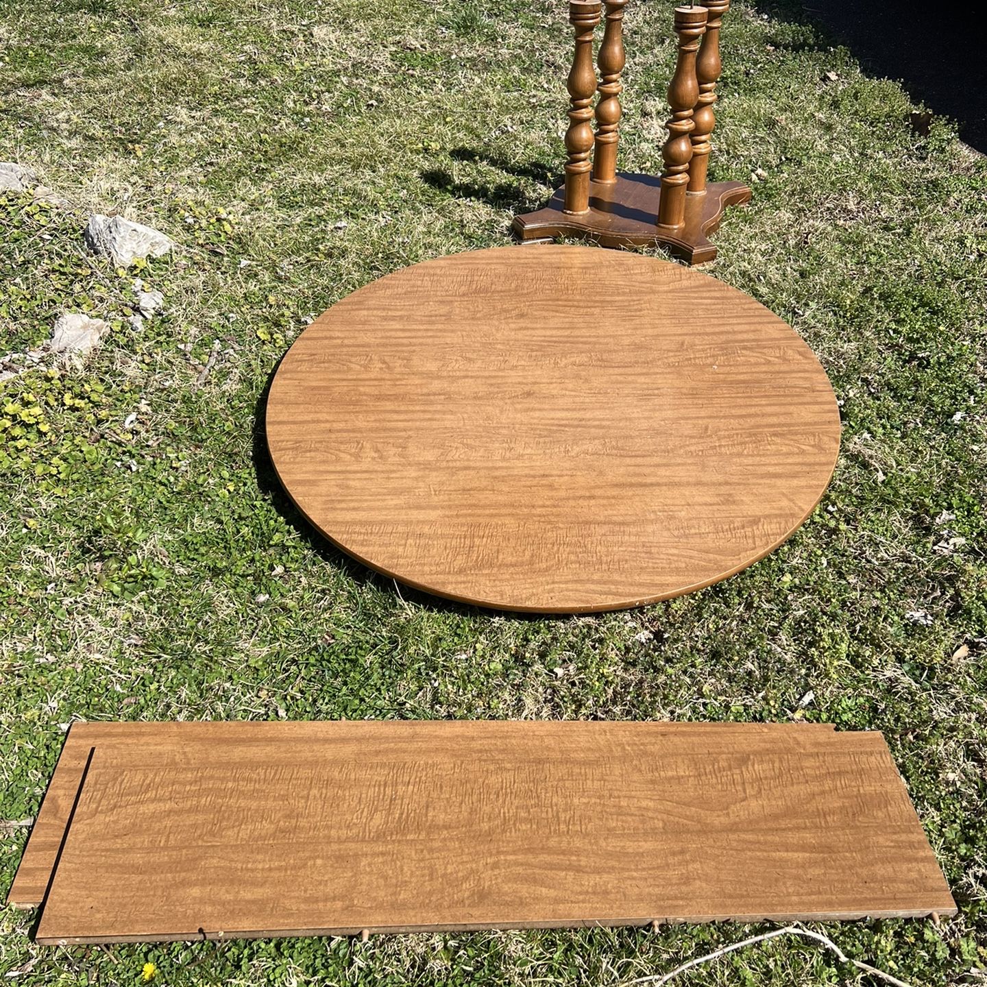Vintage Watertown Slide With 2 Leaf Extension Dining Table