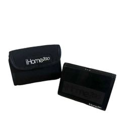 iHome 2Go iHM3B Portable Stereo Speaker System for iPod Black Corded Go Anywhere