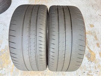 Two Premium Tires 275/35/21 Michelin Pilot Sport Cup 2 with 75% Left  BEST VALUE GUARANTEED