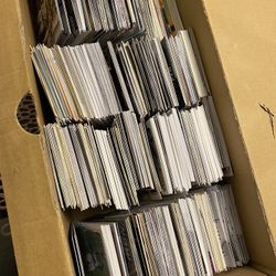 Baseball Cards Shoe Box