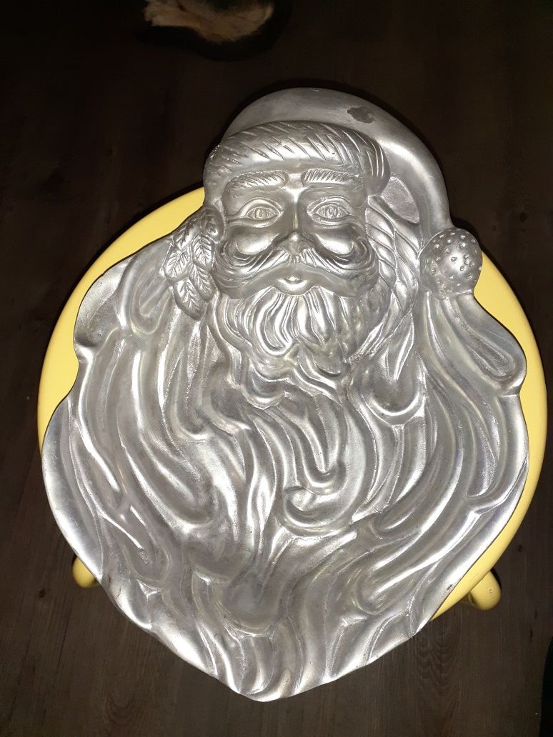 Heavy Metal Santa Candy Dish