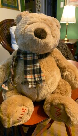 Guns plush hug me bear 16 inches