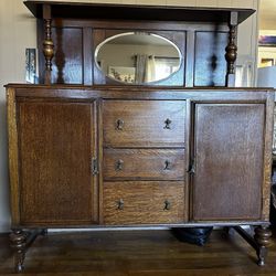 Antique Maple Buffet