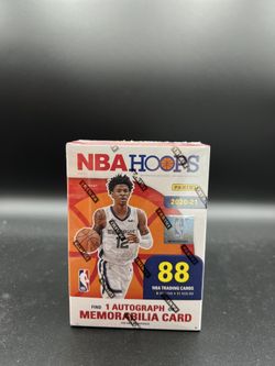2020-21 NBA Hoops Blaster Box 