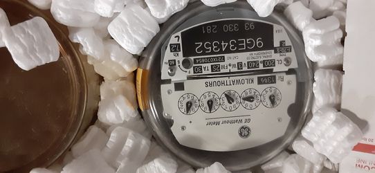 Analog Electric Meter ...GE