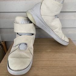 Nike Marxman PRM Pure Platinum 832766-001 High Top Sneakers Mens Size 12