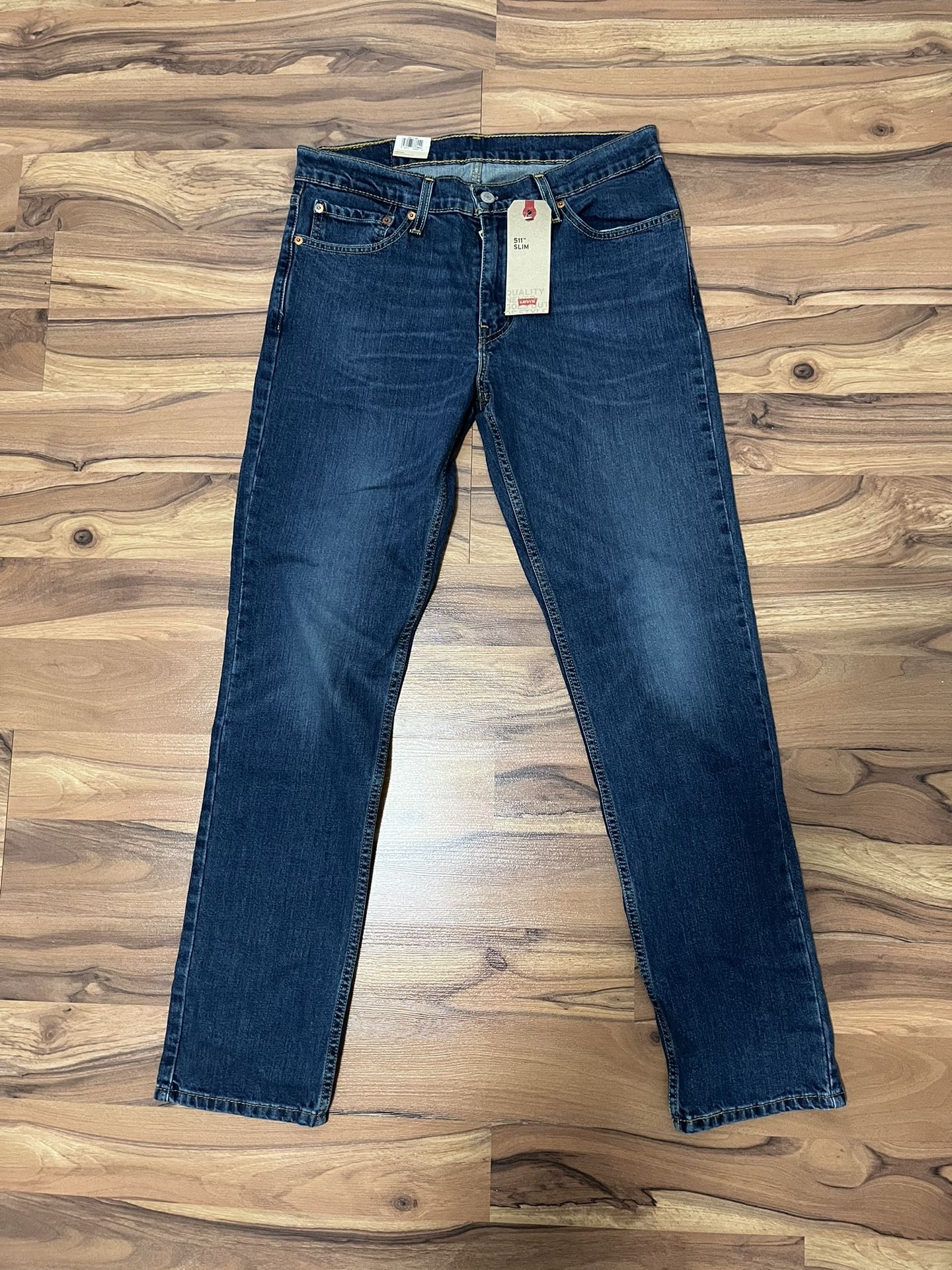Levi’s 511 Slim Stretch Jeans 32 X 32 New
