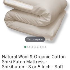 Queen Shiki Futon Mattress (5in.) 