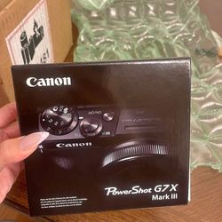 Brand New Canon PowerShot
G7X Mark III