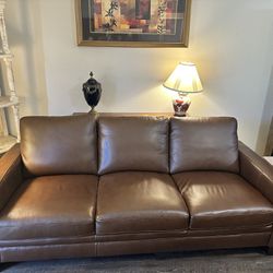 Brand New Leather Couch 