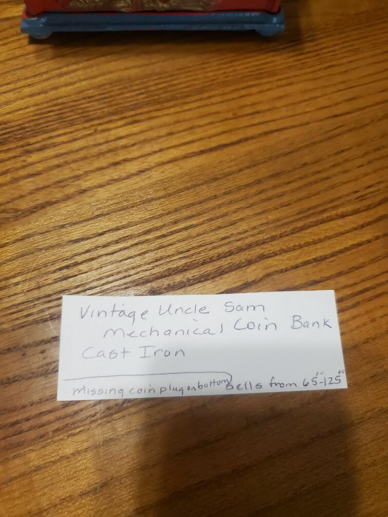 Vintage Uncle Sam Bank
