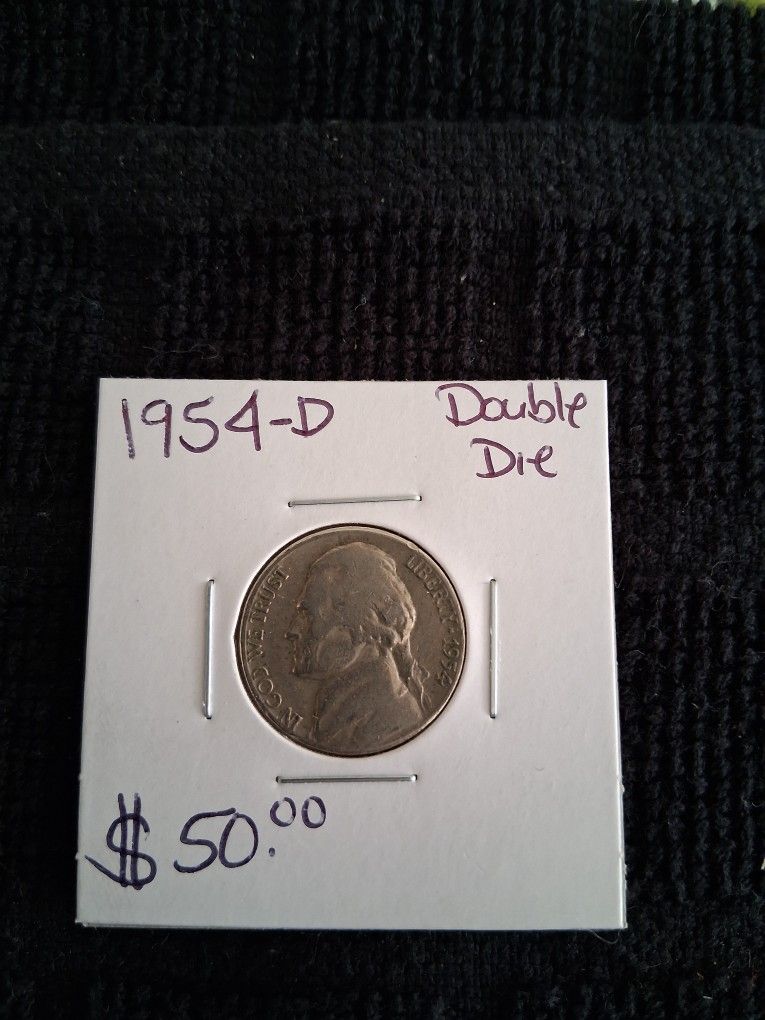 1954-D Double Die