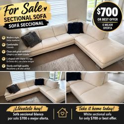 🔥🔥Sectional Sofa $700 OBO MEJOR OFERTA
