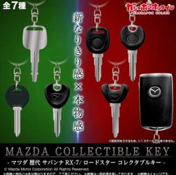 GASHAPON "Become an Owner Series MAZDA Collectible Key"