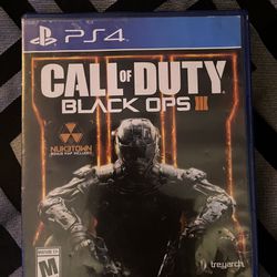 Ps4 Sony Playstation Game Call Of Duty Black Ops 3