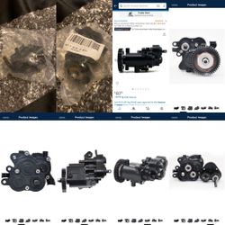 RCLions Aluminum Metal Transmission Case Gearbox Steel Gear for TRX4 T4 1/10th RC Crawler Car.