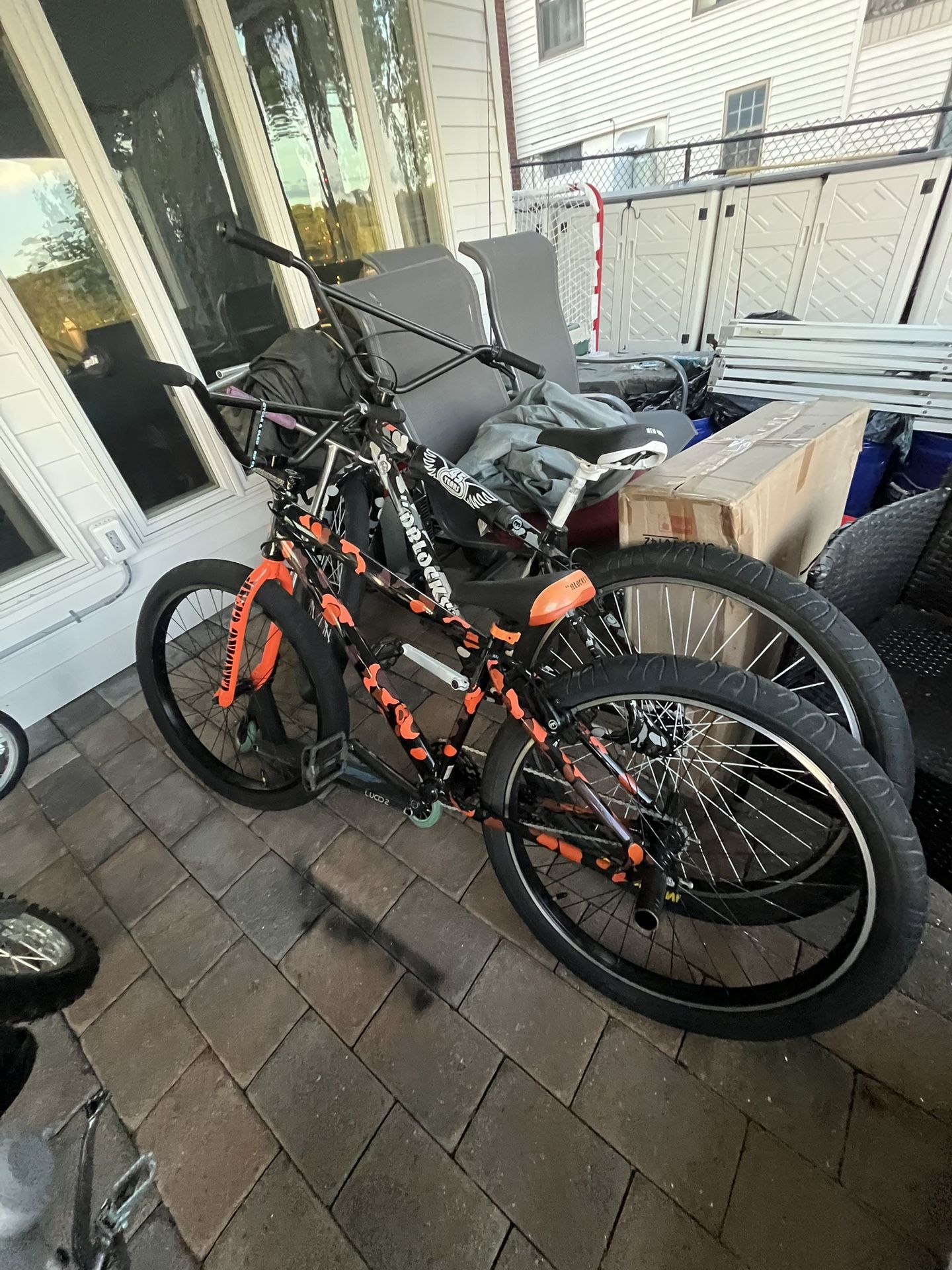 orange camo blocks