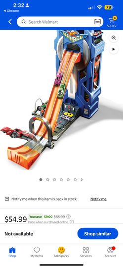 Hotwheels Mega Garage
