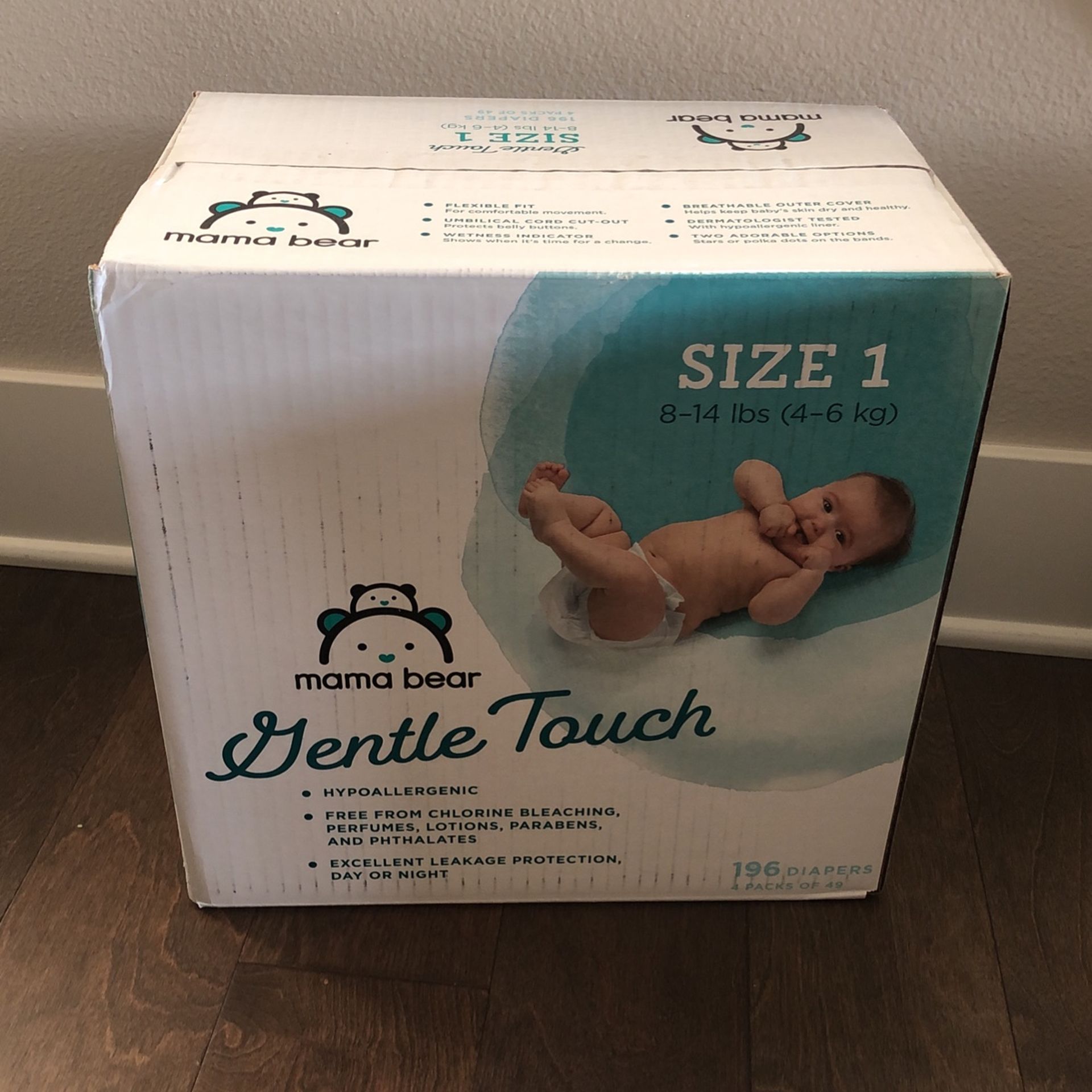 Mama Bear Diapers Size 1