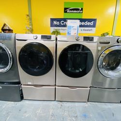 Samsung Rose Gol Washer And Dryer 11$ Down Payment 