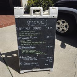 Sign with ChalkBoard