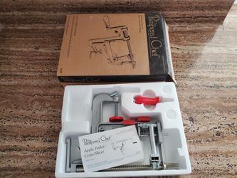 Pampered Chef Apple Peeler Corer Slicer #2430 

