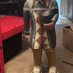 Native American Statue 