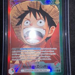 One Piece TCG - Monkey.D.Luffy - Carrying On His Own Will - NM